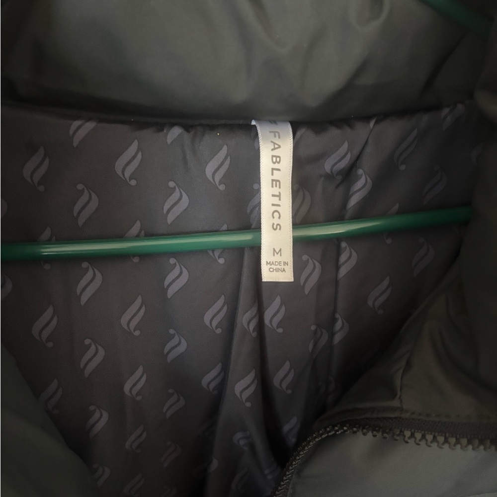 Fabletics Dark Gray Puffer Jacket - image 4